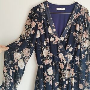 Formal floral dress